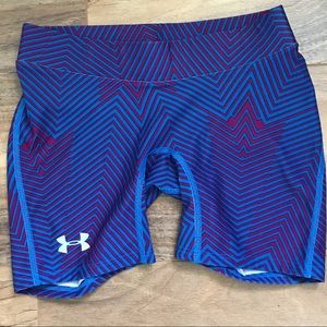 UNDER ARMOUR HEAT GEAR BIKER SHORTS
